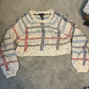 Cropped sweater